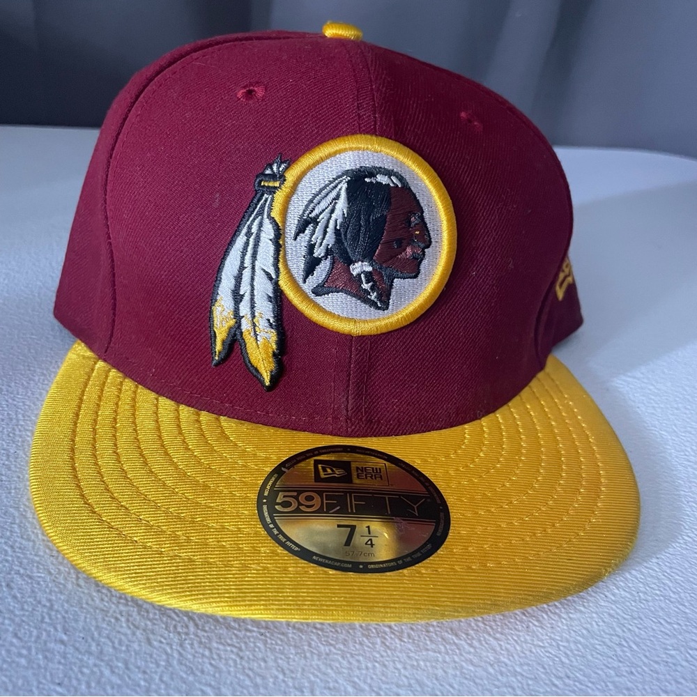 New Era Washington Redskins 59FIFTY Hat Size 7 1/4 Offers Welcome